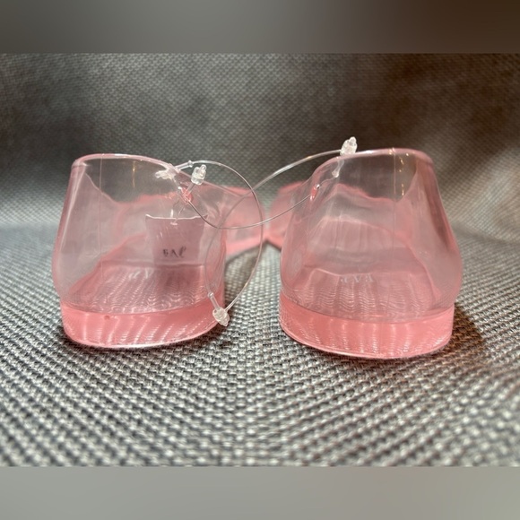 GAP KIDS pink ballet flat jelly shoe slip on flat dress play shoes. NWT. Size 2. - Picture 6 of 15